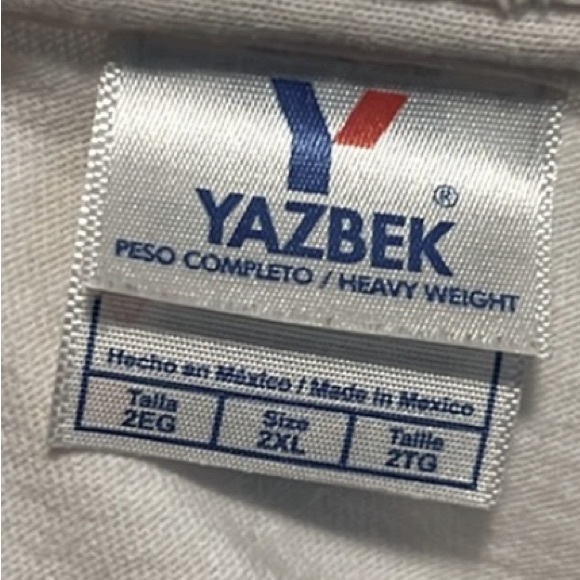 BELIZE 🏝️🦎 COTTON WHITE/BLUE LIZARD GECKO CUT-OUT FRINGED TSHIRT Sz Women’s 2X - Picture 6 of 7